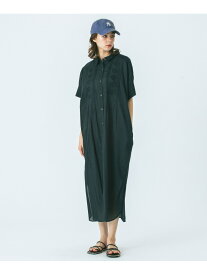 HLAADAforROSEBUD/CUBA EMBROIDERY SHIRT OP ROSE BUD ローズバッド ワンピース・ドレス ワンピース ブラック ブラウン カーキグリーン【送料無料】[Rakuten Fashion]