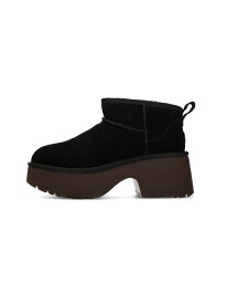UGG/W CLASSIC ULTRA MINI NEW HEIGHTS ROSE BUD SELECT ローズバッド シューズ・靴 ブーツ ブラック ブラウン【先行予約】*【送料無料】[Rakuten Fashion]
