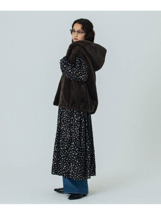 楽天市場】【SALE／30%OFF】FAUXFUR VEST ROSE BUD ローズバッド