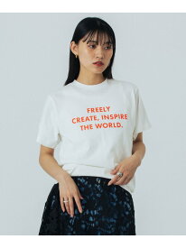 【SALE／30%OFF】LOGO S/S TEE ROSE BUD ローズバッド トップス カットソー・Tシャツ ピンク ホワイト ブラウン【RBA_E】【送料無料】[Rakuten Fashion]