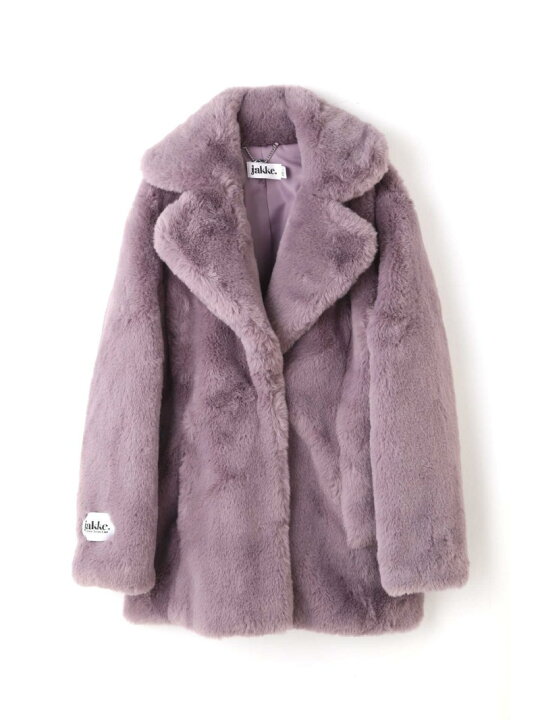 楽天市場】【SALE／30%OFF】フェイクファージャケット ROSE BUD ローズ 