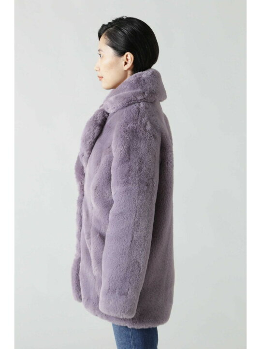楽天市場】【SALE／30%OFF】フェイクファージャケット ROSE BUD ローズ 