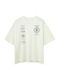 【SALE／30%OFF】GENE HEAVENS/LOVE THE WORLD BIG S/S TEE GENE HEAVENS ローズバッド トップス カットソー・Tシャツ ホワイト ブラック【RBA_E】【送料無料】[Rakuten Fashion]