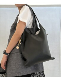 【SALE／20%OFF】LAURA DI MAGGIO/LEATHER TOTE BAG LAURA DI MAGGIO ローズバッド バッグ トートバッグ ブラック ブルー【RBA_E】【送料無料】[Rakuten Fashion]
