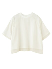 SHEER LAYERED TOPS ROSE BUD ローズバッド トップス カットソー・Tシャツ ホワイト ブラック ピンク【先行予約】*【送料無料】[Rakuten Fashion]