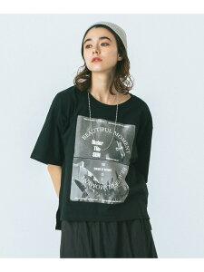 �ySALE�^30%OFF�zBEAUTIFUL MOMENT PHOTO TEE ROSE BUD ���[�Y�o�b�h �g�b�v�X �J�b�g�\�[�ET�V���c �z���C�g �u���b�N�yRBA_E�z�y���������z[Rakuten Fashion]