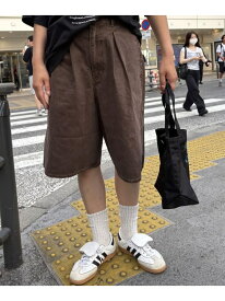 【SALE／30%OFF】CREOLME/TUCK HALF PANTS ROSE BUD ローズバッド パンツ その他のパンツ ブラウン【RBA_E】【送料無料】[Rakuten Fashion]