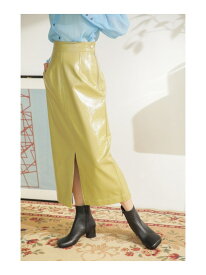 【SALE／73%OFF】パテントストレートスカート ROSE BUD ローズバッド スカート ロング・マキシスカート【RBA_E】【送料無料】[Rakuten Fashion]