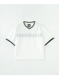 【SALE／20%OFF】UMBRO*ROSE BUD/GAME T-SHIRT ROSE BUD SELECT ローズバッド トップス カットソー・Tシャツ ホワイト ブラック【RBA_E】【送料無料】[Rakuten Fashion]