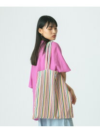 STARSTRIPE TOTE BAG ROSE BUD SELECT ローズバッド バッグ トートバッグ ピンク イエロー ブルー【送料無料】[Rakuten Fashion]