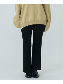 【SALE／10%OFF】CUT FLARE PANTS ROSE BUD ローズバッド パンツ その他のパンツ ブラック【RBA_E】【送料無料】[Rakuten Fashion]
