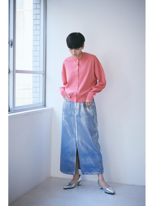 楽天市場】【SALE／30%OFF】コーティングデニムスカート ROSE BUD 