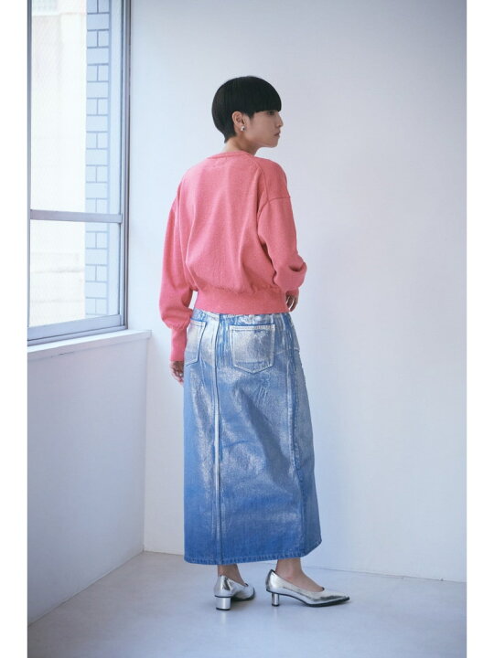 楽天市場】【SALE／30%OFF】コーティングデニムスカート ROSE BUD 