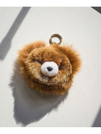 COSY/Medium Bear Head Baby Alpaca Key ring ROSE BUD SELECT ローズバッド ファッション雑貨 チャーム・キーチェーン ブラウン ピンク【送料無料】[Rakuten Fashion]