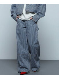 【SALE／50%OFF】デニムペインターパンツ CREOLME ローズバッド パンツ その他のパンツ ブルー【RBA_E】【送料無料】[Rakuten Fashion]