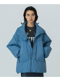 【SALE／5%OFF】STAND COLLAR PADDED JACKET ROSE BUD ローズバッド ジャケット・アウター その他のジャケット・アウター ブラック ベージュ ブルー【RBA_E】【先行予約】*【送料無料】[Rakuten Fashion]