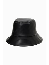 【SALE／30%OFF】フェイクレザーバケットハット ROSE BUD ローズバッド 帽子 その他の帽子 ブラック ホワイト【RBA_E】[Rakuten Fashion]