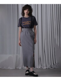 【SALE／50%OFF】サウザンドマイル コラボレーション 2WAYサスペンダーニットスカート GENE HEAVENS ローズバッド スカート ロング・マキシスカート ブラック【RBA_E】【送料無料】[Rakuten Fashion]