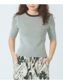 【SALE／30%OFF】RIB KNIT PULLOVER ROSE BUD ローズバッド トップス ニット ホワイト ブラック ブルー【RBA_E】【送料無料】[Rakuten Fashion]