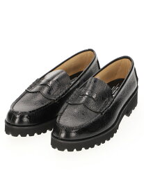 The Kenford fine shoes/TANK SOLE LOAFERS BLACK PAISLEY ROSE BUD SELECT ローズバッド シューズ・靴 ローファー ブラック【送料無料】[Rakuten Fashion]