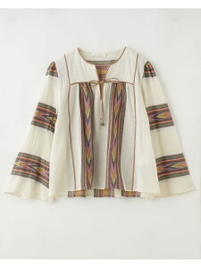 ySALE^20%OFFzDEVOTION TWINS/SLIT NECK BLOUSE ROSE BUD SELECT [Yobh gbvX VcEuEX zCgyRBA_Ezyz[Rakuten Fashion]