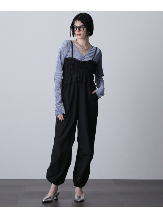 楽天市場】【SALE／30%OFF】コットンナイロンオールインワン ROSE BUD 