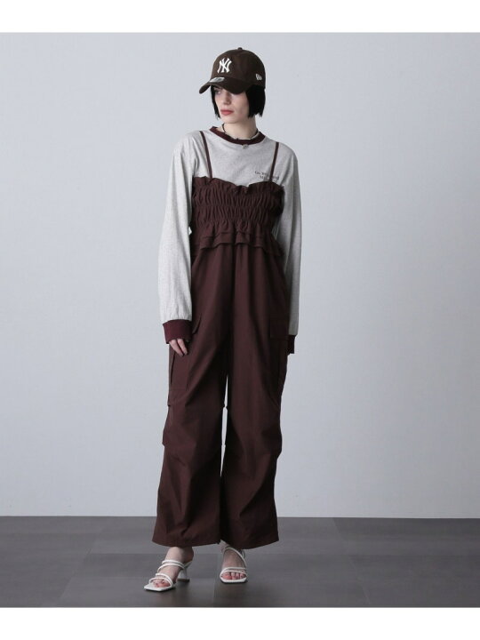 楽天市場】【SALE／30%OFF】コットンナイロンオールインワン ROSE BUD 