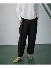 【SALE／50%OFF】ツータックパンツ mici ローズバッド パンツ その他のパンツ ブラック【RBA_E】【送料無料】[Rakuten Fashion]