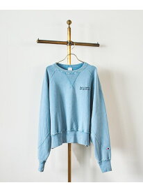 【SALE／5%OFF】【Champion別注】ROSE BUD*Champion HEAVY WASH SWEAT ROSE BUD ローズバッド トップス スウェット・トレーナー ブラック オレンジ ブルー【RBA_E】【先行予約】*【送料無料】[Rakuten Fashion]