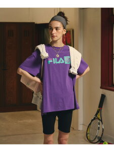 FILAIROSEBUD FILA ROSE T-SHIRTS ROSE BUD ���[�Y�o�b�h �g�b�v�X �J�b�g�\�[�ET�V���c �p�[�v�� �z���C�g�y���������z[Rakuten Fashion]