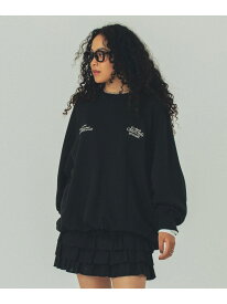 【Champion別注】ROSE BUD*Champion BIG SWEAT ROSE BUD ローズバッド トップス スウェット・トレーナー ブラック グリーン ブルー ネイビー【送料無料】[Rakuten Fashion]