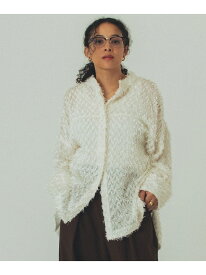 GENEHEAVENS/FRINGE BIG SHIRTS GENE HEAVENS ローズバッド トップス シャツ・ブラウス ホワイト ブラック ベージュ【送料無料】[Rakuten Fashion]