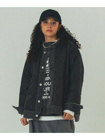 GENEHEAVENS/DENIM x QUILTING JACKET GENE HEAVENS ローズバッド ジャケット・アウター その他のジャケット・アウター ブラック ブラウン カーキグリーン【送料無料】[Rakuten Fashion]