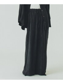 FIBRIL EASY PANTS ROSE BUD ローズバッド パンツ その他のパンツ ブラック ベージュ ピンク【送料無料】[Rakuten Fashion]