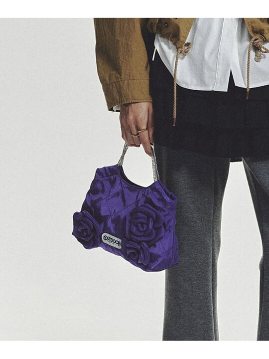 楽天市場】【SALE／30%OFF】OUTDOOR FLOWER QUILTING MINI BAG ROSE 