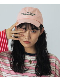 【SALE／37%OFF】EMBROIDERY CAP ROSE BUD ローズバッド 帽子 その他の帽子 ブラウン ピンク グリーン【RBA_E】[Rakuten Fashion]