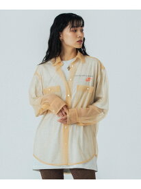 【SALE／50%OFF】SHEER L/S SHIRT ROSE BUD ローズバッド トップス シャツ・ブラウス ブラック ベージュ【RBA_E】【送料無料】[Rakuten Fashion]