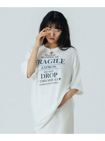 CREOLME/LOGO H/S TEE CREOLME ローズバッド トップス カットソー・Tシャツ ホワイト ブラック【送料無料】[Rakuten Fashion]