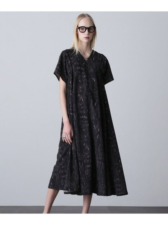 楽天市場】【SALE／30%OFF】PRINT V NECK DRESS ROSE BUD ローズバッド 