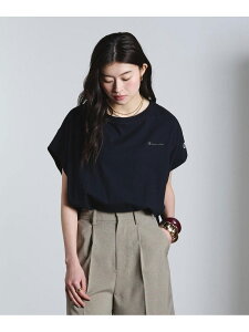 ROSEBUD x champion FRENCH SLEEVE TEE ROSE BUD ���[�Y�o�b�h �g�b�v�X �J�b�g�\�[�ET�V���c �u���b�N �z���C�g �p�[�v���y���������z[Rakuten Fashion]