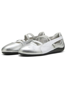 PUMA SPEEDCAT BALLET MATALLIC WMS ROSE BUD ���[�Y�o�b�h �V���[�Y�E�C �X�j�[�J�[ �V���o�[�y���������z[Rakuten Fashion]