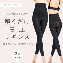 楽天市場】着圧レギンス 2枚の通販