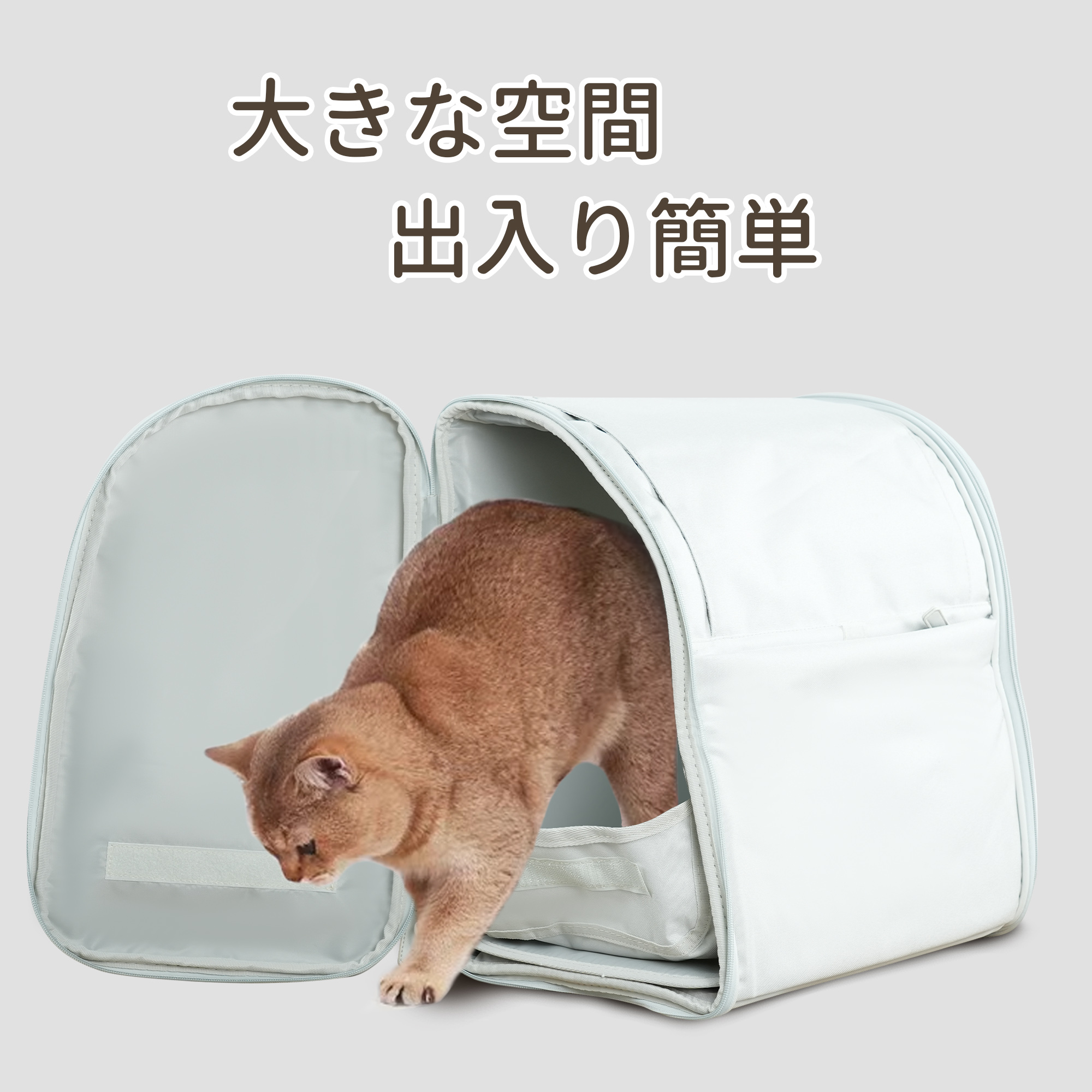楽天市場】猫 犬 リュック バッグ キャリー 折畳み 水洗え ペット