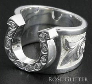 在庫限り ハワイアンジュエリー ホースシュー (馬蹄)リング メンズ 男性用 シルバー 指輪 「楽天ランキング受賞!」