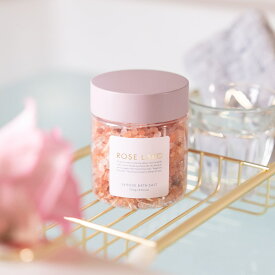 24ROSE®ローズバスソルト |ROSE LABO ローズラボ 250g（約10~15回分）| バスソルト 入浴剤 岩塩 ばら バラ ローズ バラの香り ローズ水 セラミド 乾燥 保湿 冷え 無添加 ギフト バスソルト プレゼント バスソルト 高級 【あす楽対応】半額