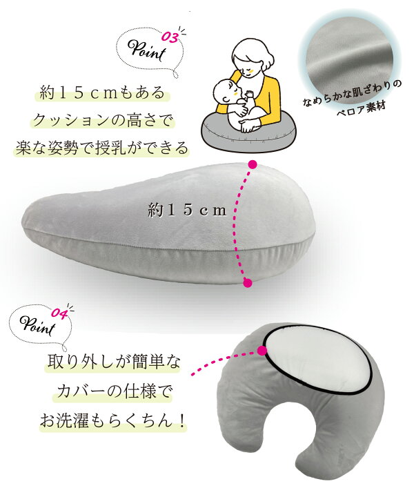 楽天市場】【10％OFFクーポン！10/11 9:59迄】授乳クッション へたり  