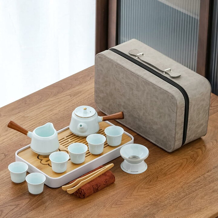楽天市場】急須 携帯用 旅行ティーセット 中国茶器セット 茶器揃 