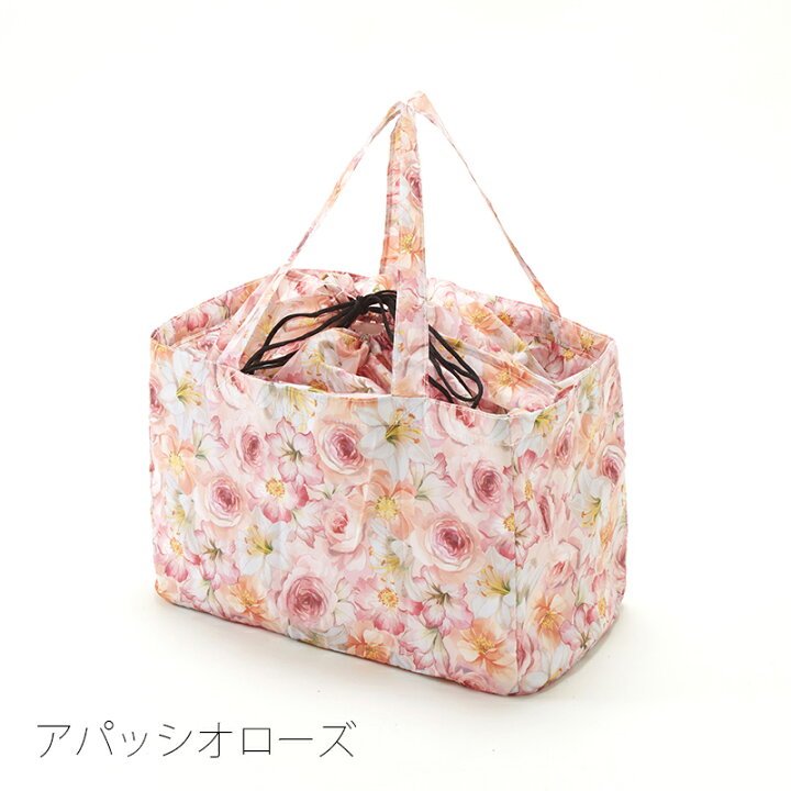 楽天市場】ギフト 保冷 レジカゴ バッグ エコバッグ ローズ かわいい  