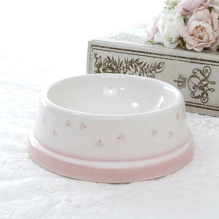 楽天市場】ペットフードボウル ローズバスケット 限定商品 イマン 食器 