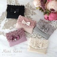ミニローズ ミニティッシュケース ポケットティッシュ ケース 薔薇 ローズ かわいい おしゃれ プレゼント…